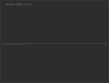 Tablet Screenshot of anime-mp3.com